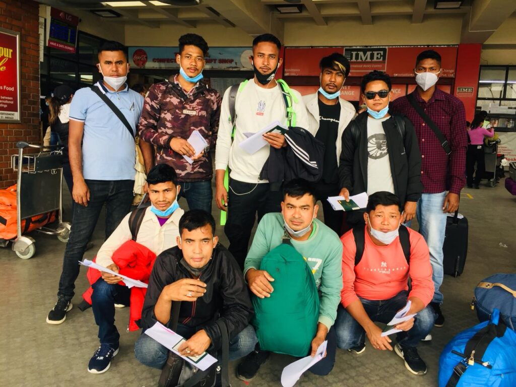 Gia Vi Manpower receives Nepal workers in Romania on 6th May 2021